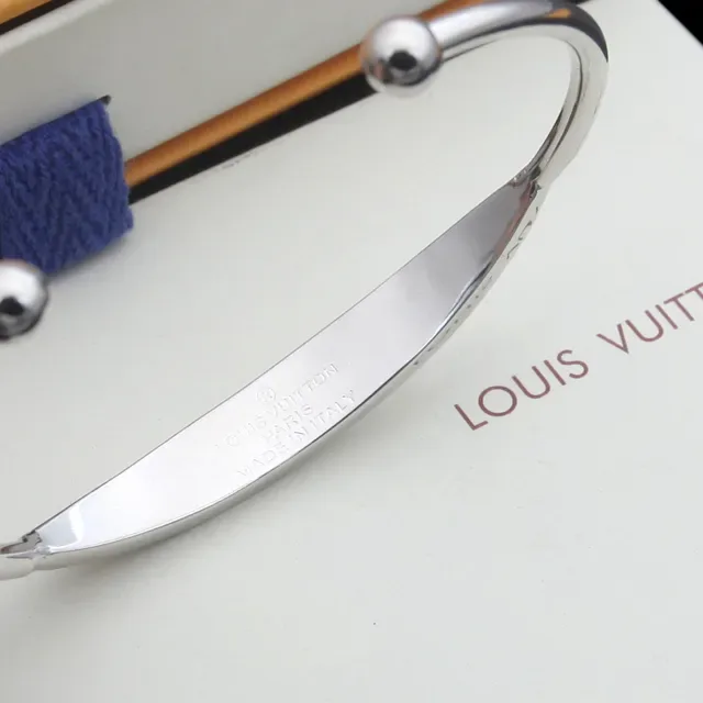 Louis Vuitton Monogram World Tour Open Bangle Bracelets 3