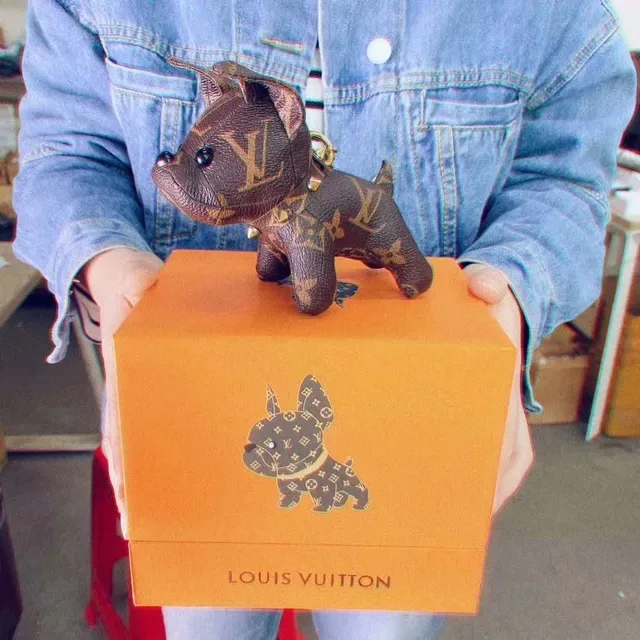 Louis Vuitton Multicolor Dog-Shaped Monogrammed Handbag 5