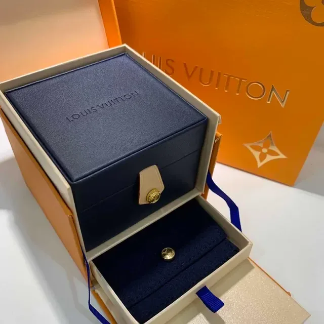 Louis Vuitton Navy Orange Embossed Branding Matte Finish Handbag 5