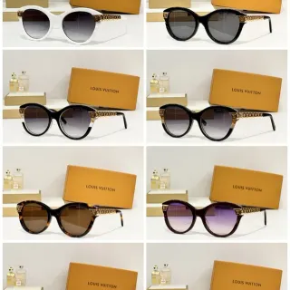 Louis Vuitton Oversized Round Gradient Sunglasses