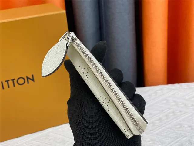 Louis Vuitton Perforated Monogram Flap Short Wallet 24
