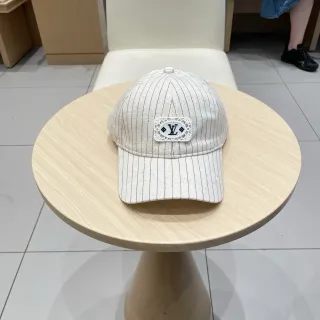 Louis Vuitton Pinstripe Lace Monogram Baseball Cap