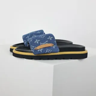 Louis Vuitton huye mezclilla monograma zapatilla
