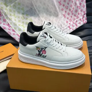 Louis Vuitton Run Away monograma bordado blanco zapatillas lifestyle
