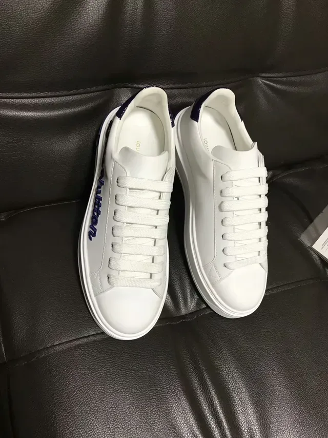 Louis Vuitton Run Away White and Navy Lifestyle Sneakers 2