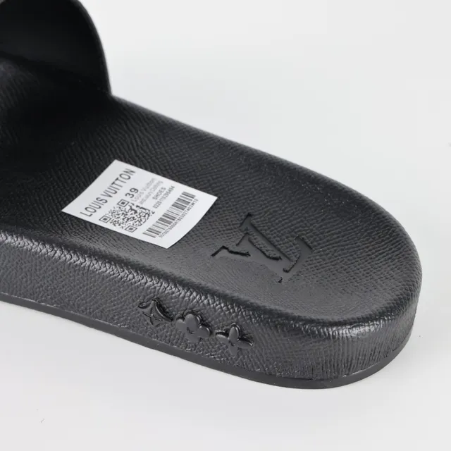 Louis Vuitton Slide Blue and White Gradient Monogram Slippers 4