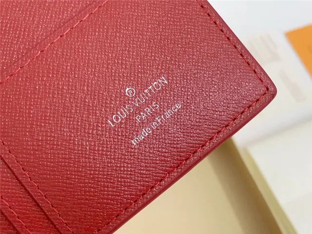 Louis Vuitton Supreme Collaboration Vermelho Branco Epi Couro Textura Logotipo Bold Carteira Longa 13