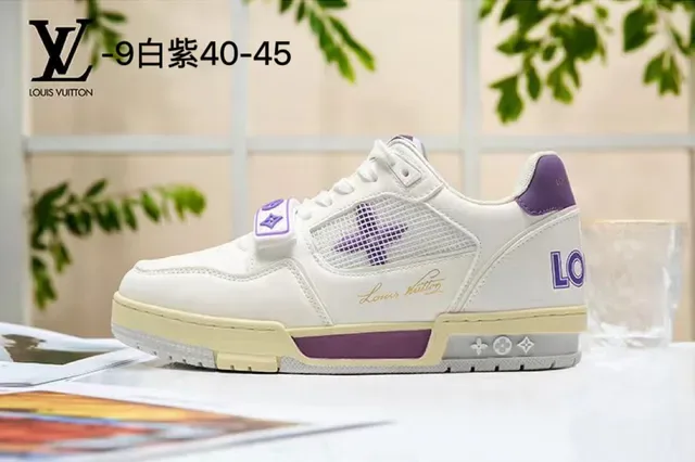Louis Vuitton Trainer 3 Black and White Monogram Lifestyle Sneakers 3