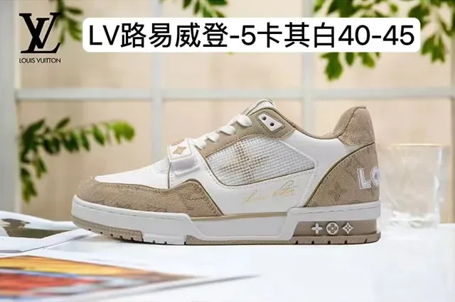Louis Vuitton Trainer 3 Black and White Monogram Lifestyle Sneakers 6