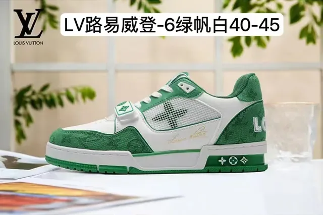 Louis Vuitton Trainer 3 Black and White Monogram Lifestyle Sneakers 8