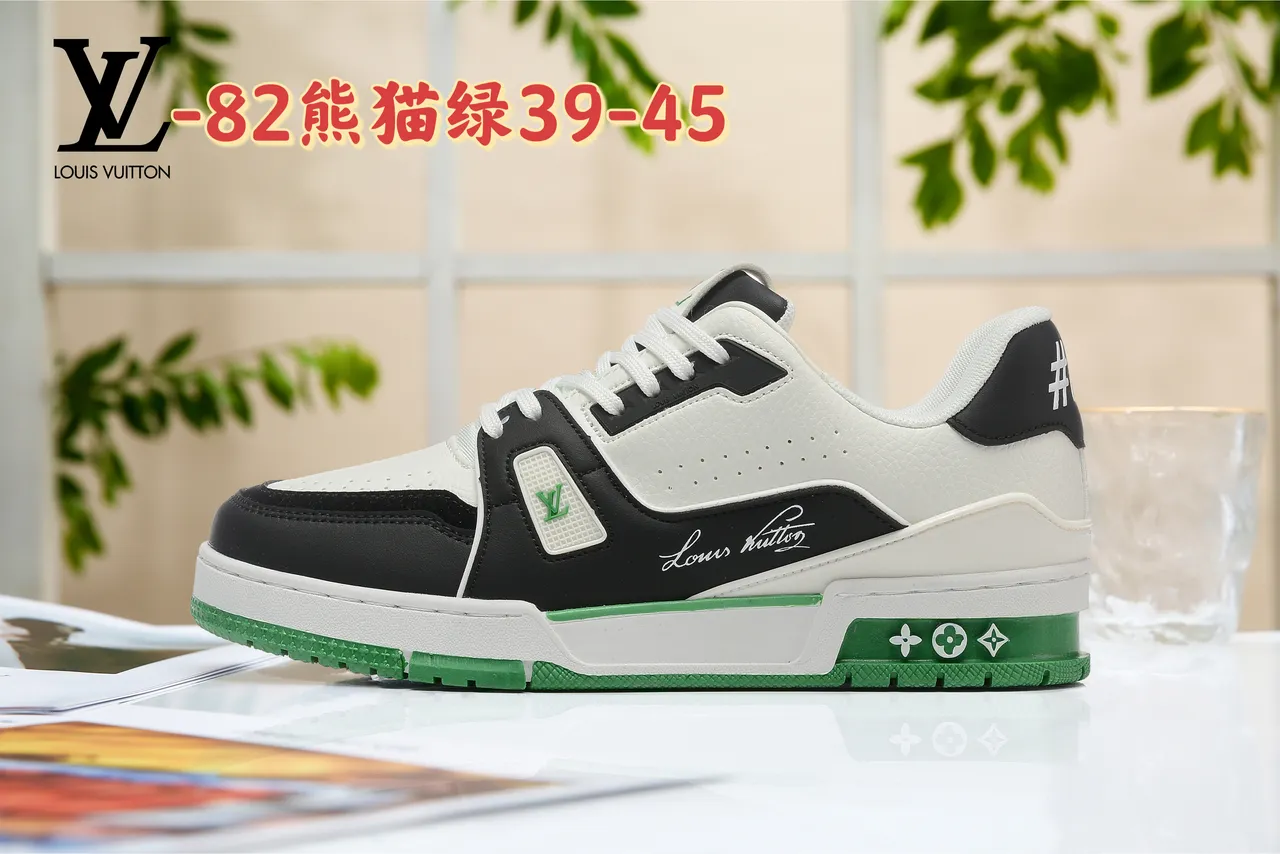 Louis Vuitton White Purple Layered Leather Upper Sculpted Midsole Lifestyle Sneakers 2
