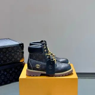 Louis Vuitton x Timberland Premium 6-Inch Monogram Work Boots