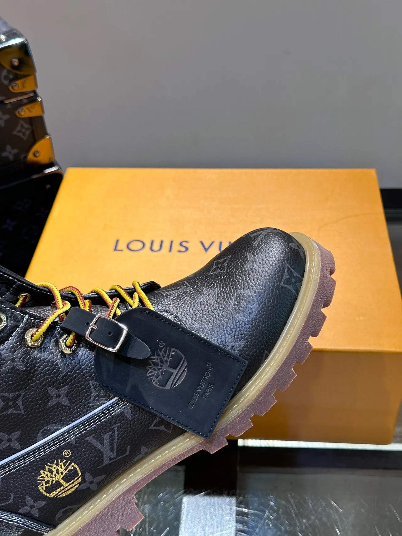 Louis Vuitton x Timberland Premium 6-Inch Monogram Work Boots 3