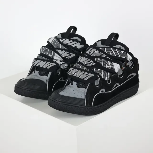 Maison Margiela Tabi Black Gray Multi-Strap High-Top Cut-Out Side Panels Lifestyle Sneakers 2