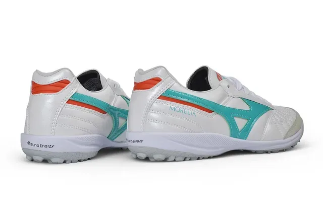 Mizuno Morelia White Blue Low-Top Synthetic Leather Upper Sneakers 7