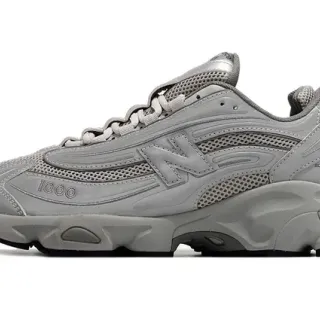 New Balance 1000 رمادي أحادي اللون حذاء رياضي سميك