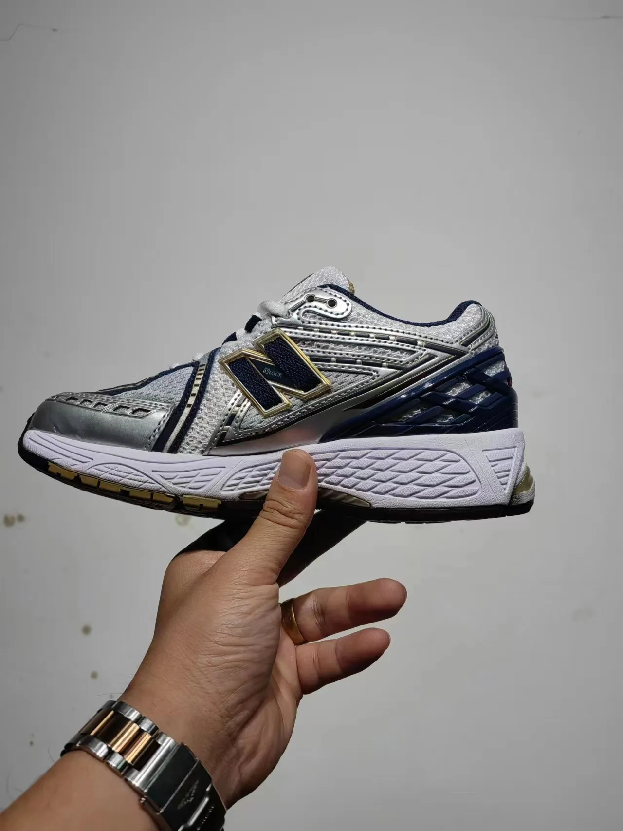 New Balance 1906R blanc marine doré chaussures de running 3