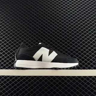 New Balance 327 Black and White Lifestyle Sneakers
