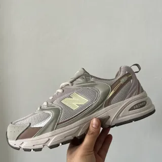 New Balance 530 Pastel Gray Mauve Lifestyle Sneakers