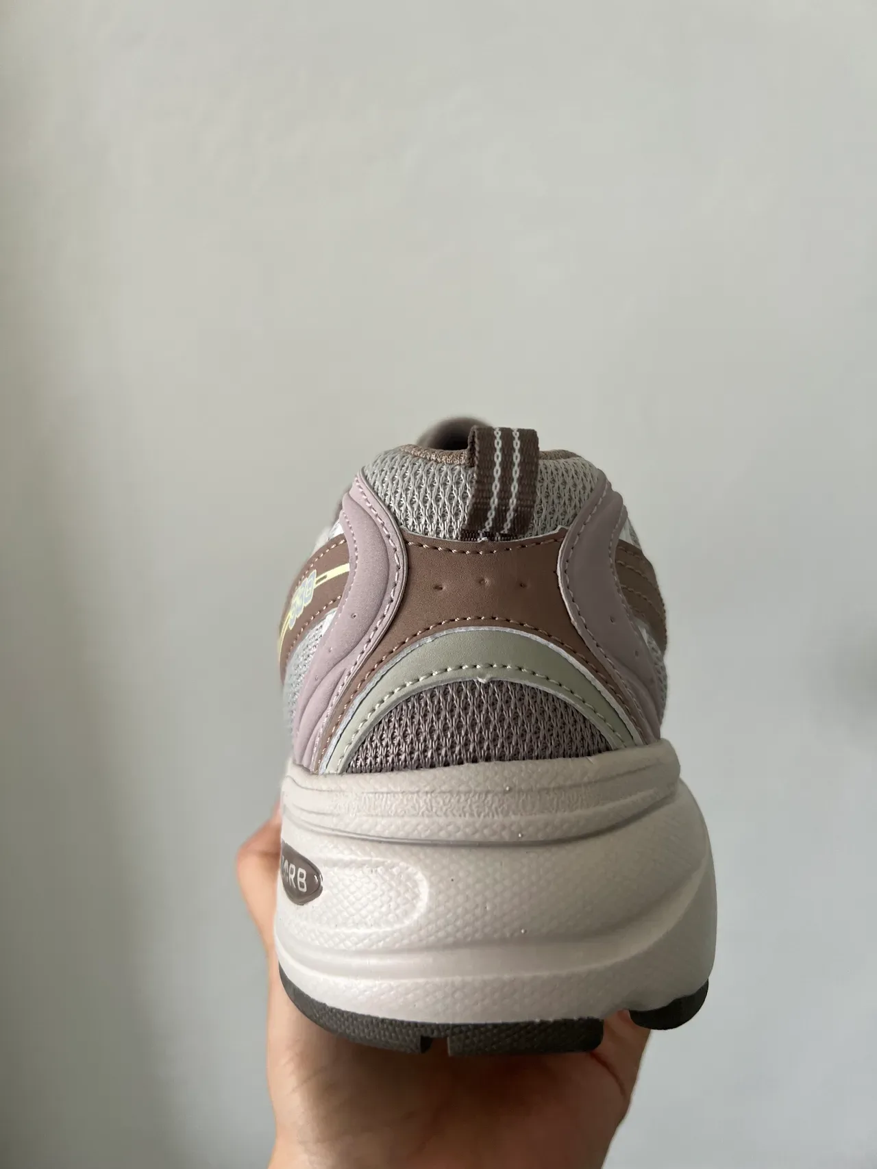 New Balance 530 Pastel Gray Mauve Lifestyle Sneakers 2