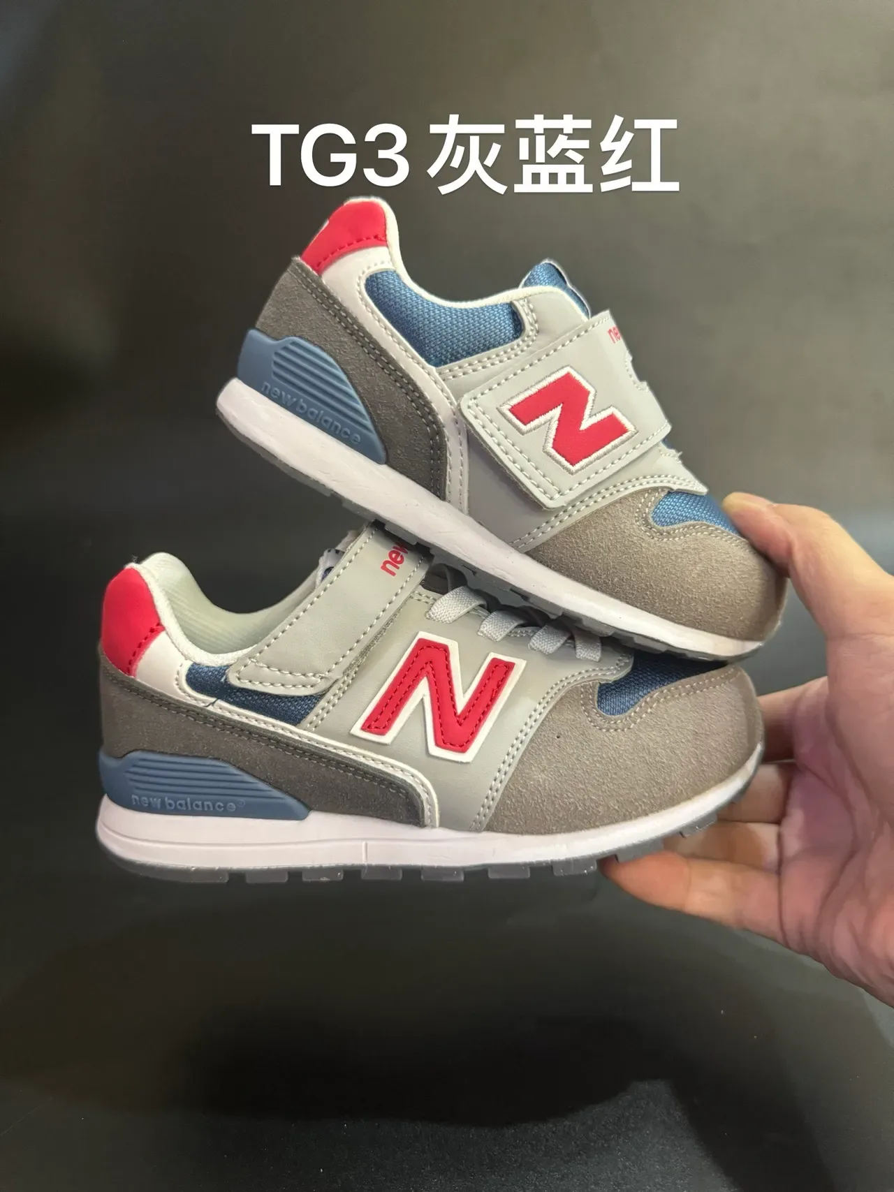 New Balance 574 Beige Rosa Fecho de alça Velcro Camada de malha e camurça superior Tênis lifestyle 7