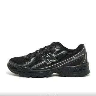 New Balance 740 Black Mesh Running Shoes