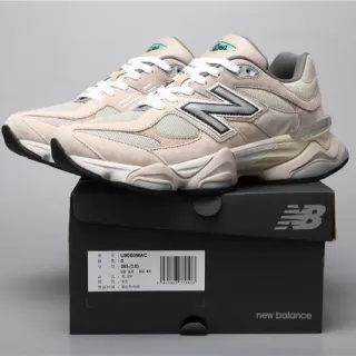 New Balance 9060 سنيكرز تشونكي بيج و رمادي