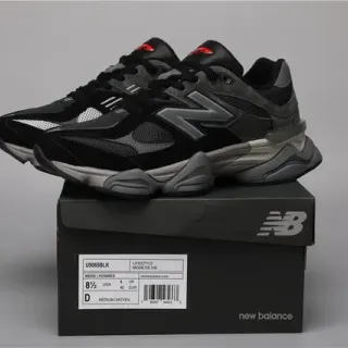 New Balance 9060 Black Gray Lifestyle Sneakers