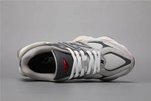 New Balance 9060 Tênis Lifestyle Cinza e Branco 7