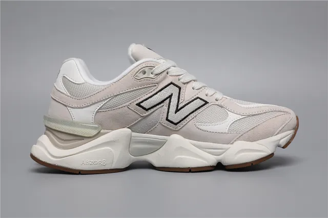 New Balance 9060 sneakers chunky beige et marron 8