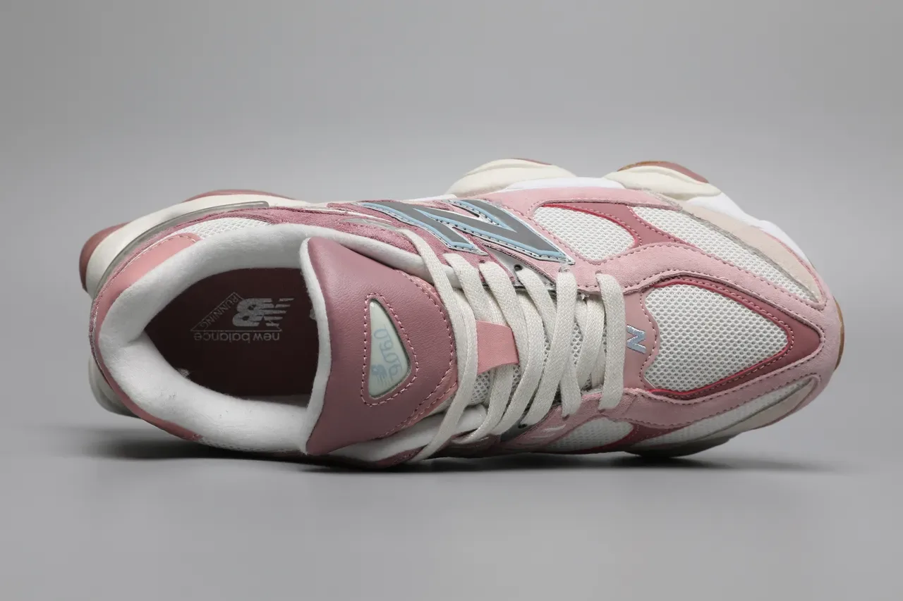 New Balance 9060 وردي وردي أحذية رياضية للأسلوب الحياة 7