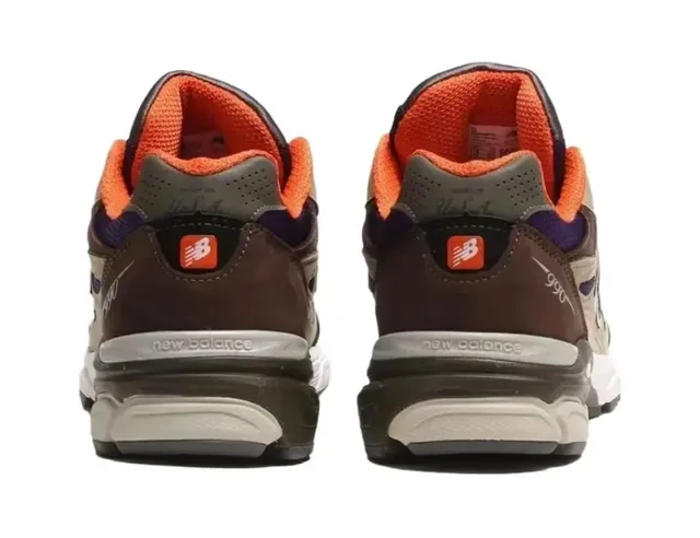 New Balance Beige Brown Upper en matériau mixte ENCAP semelle intermédiaire sneakers lifestyle 3