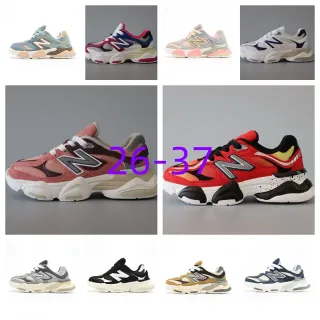 New Balance أزرق بيج قاعدة متعددة الطبقات Oversized N Logo أحذية رياضية سميكة