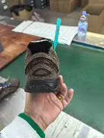 New Balance بني أزرق أنتق الجزء العلوي خشن Tread السول أحذية أسلوب حياة 3
