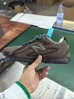 New Balance بني أزرق أنتق الجزء العلوي خشن Tread السول أحذية أسلوب حياة 4