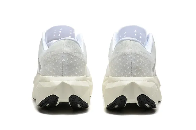 New Balance Sapato de Corrida Branco Cinza Gradiente Malla Engenhada Tênis de Corrida 4