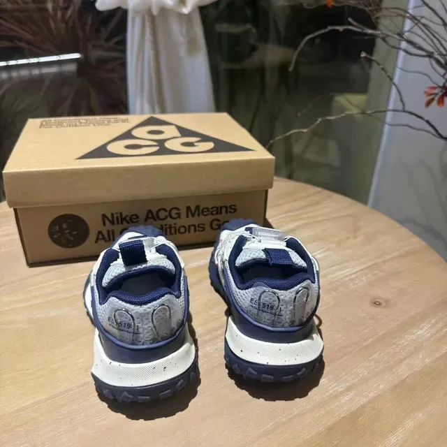 Nike ACG Mountain Fly Low White Navy Red Lifestyle Sneakers 13