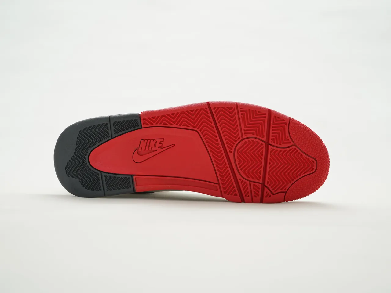 Nike Air Flight 89 White Black Red Basketball Shoes 8