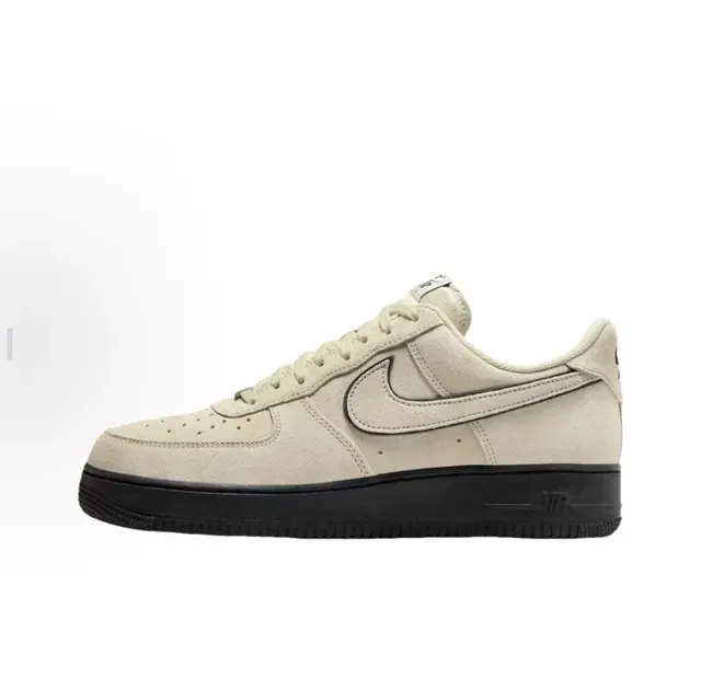 Nike Air Force 1 Beige Suede Lifestyle Sneakers 2
