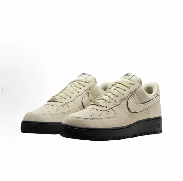 Nike Air Force 1 Beige Suede Lifestyle Sneakers 3