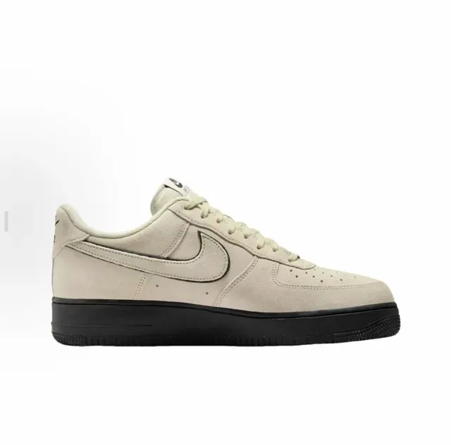 Nike Air Force 1 Beige Suede Lifestyle Sneakers 5