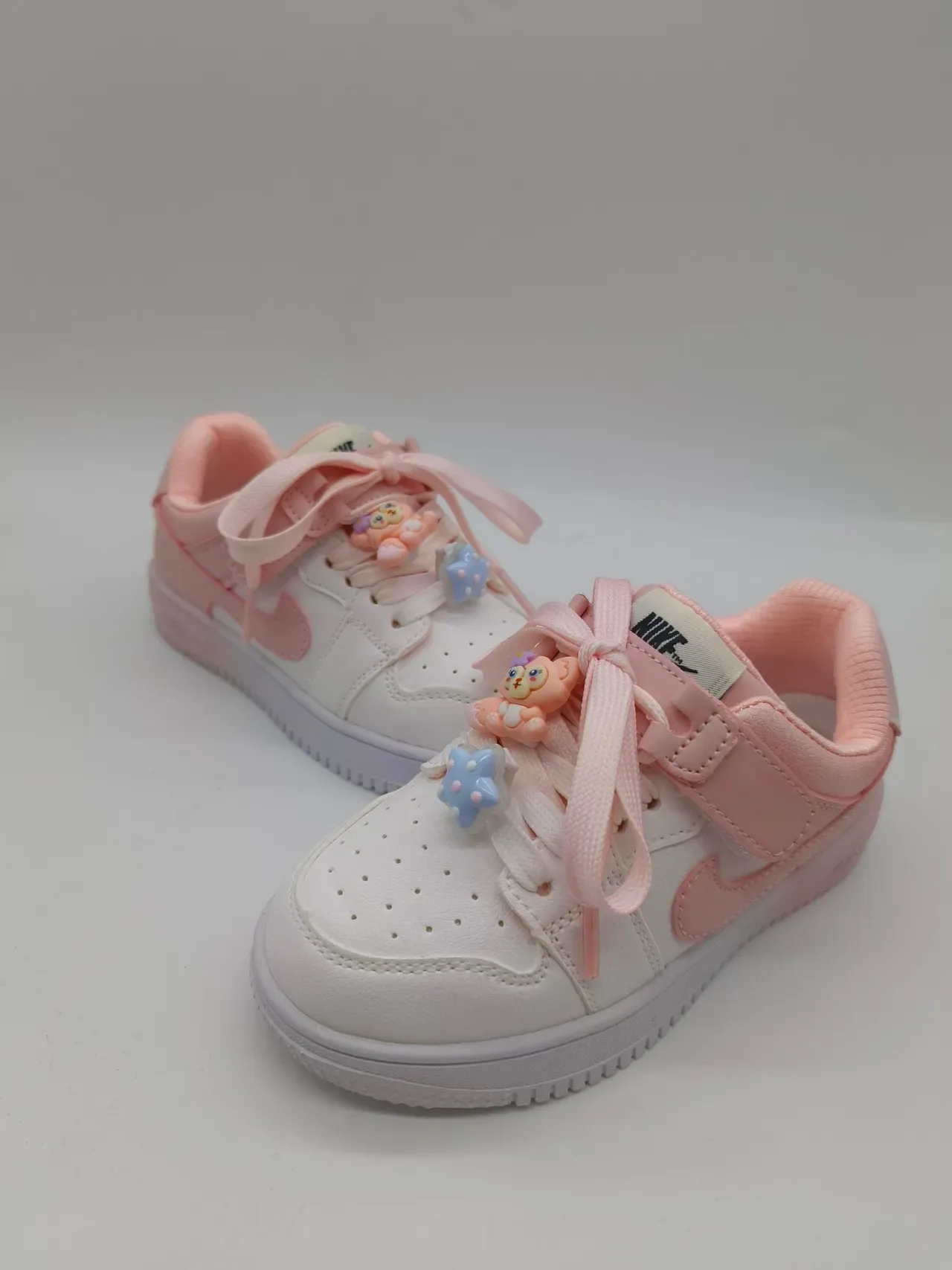 Nike Air Force 1 Low White Purple Pink Lifestyle Sneakers 4