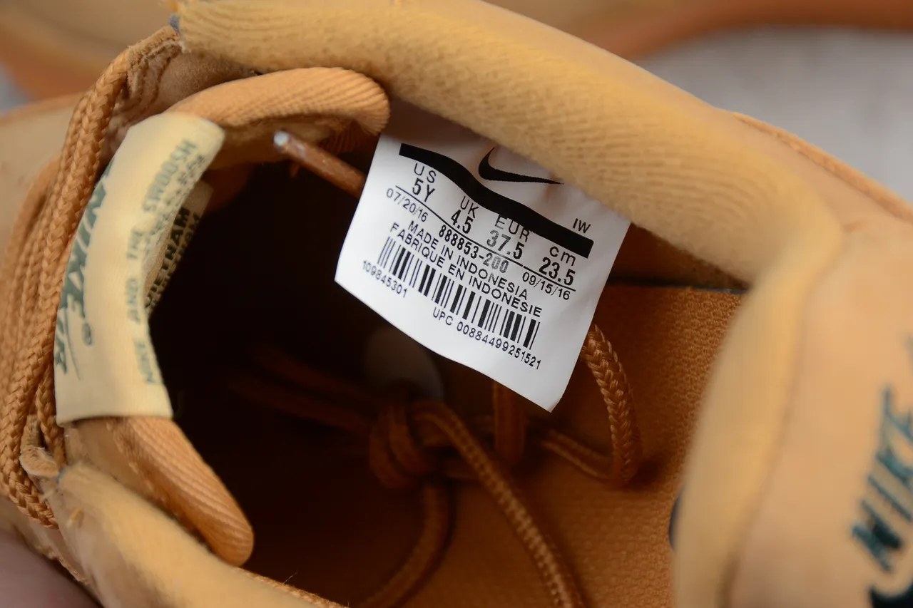 Nike Air Force 1 Tan Suede Lifestyle Sneakers 7