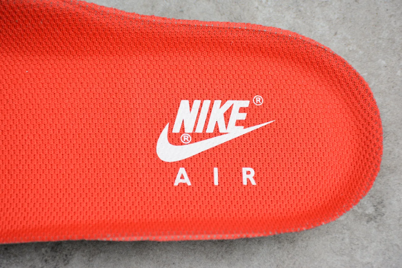 Nike Air Force 1 White and Red Lifestyle Sneakers 7