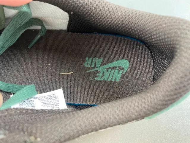 Sneakers Lifestyle Nike Air Jordan 1 Vert Forêt Suédé 8