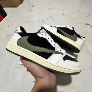 Nike Air Jordan 1 Low Olive Lifestyle Sneakers