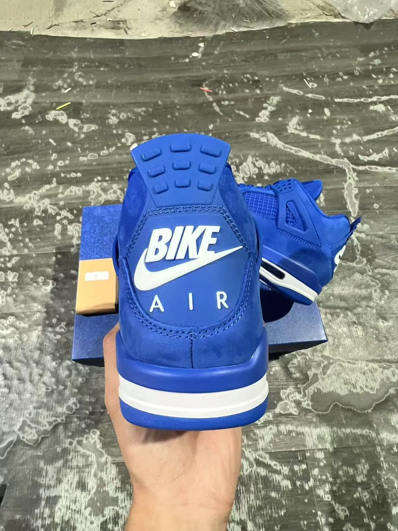 Nike Air Jordan 4 Royal Blue Basketball Shoes 8