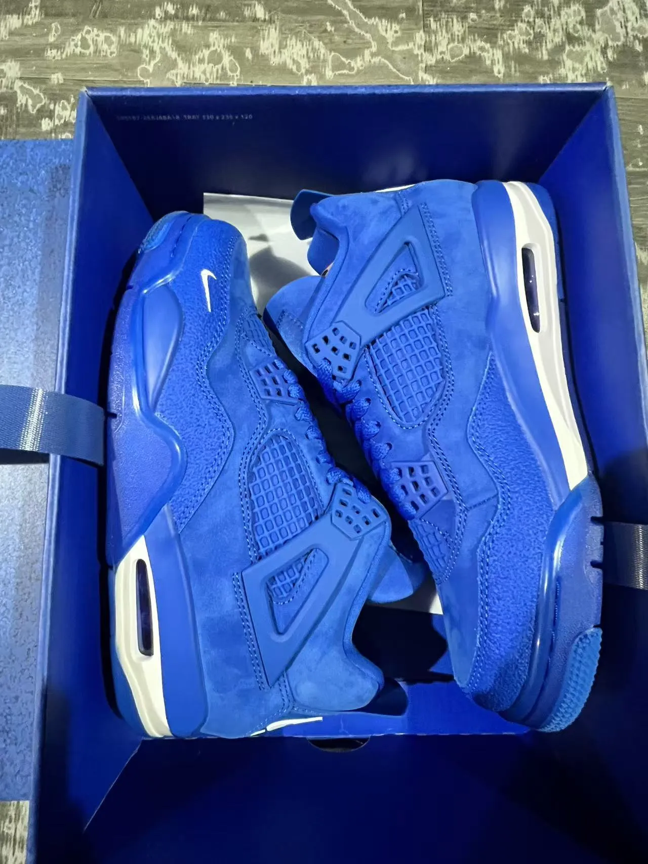 Nike Air Jordan 4 Royal Blue Basketball Shoes 10