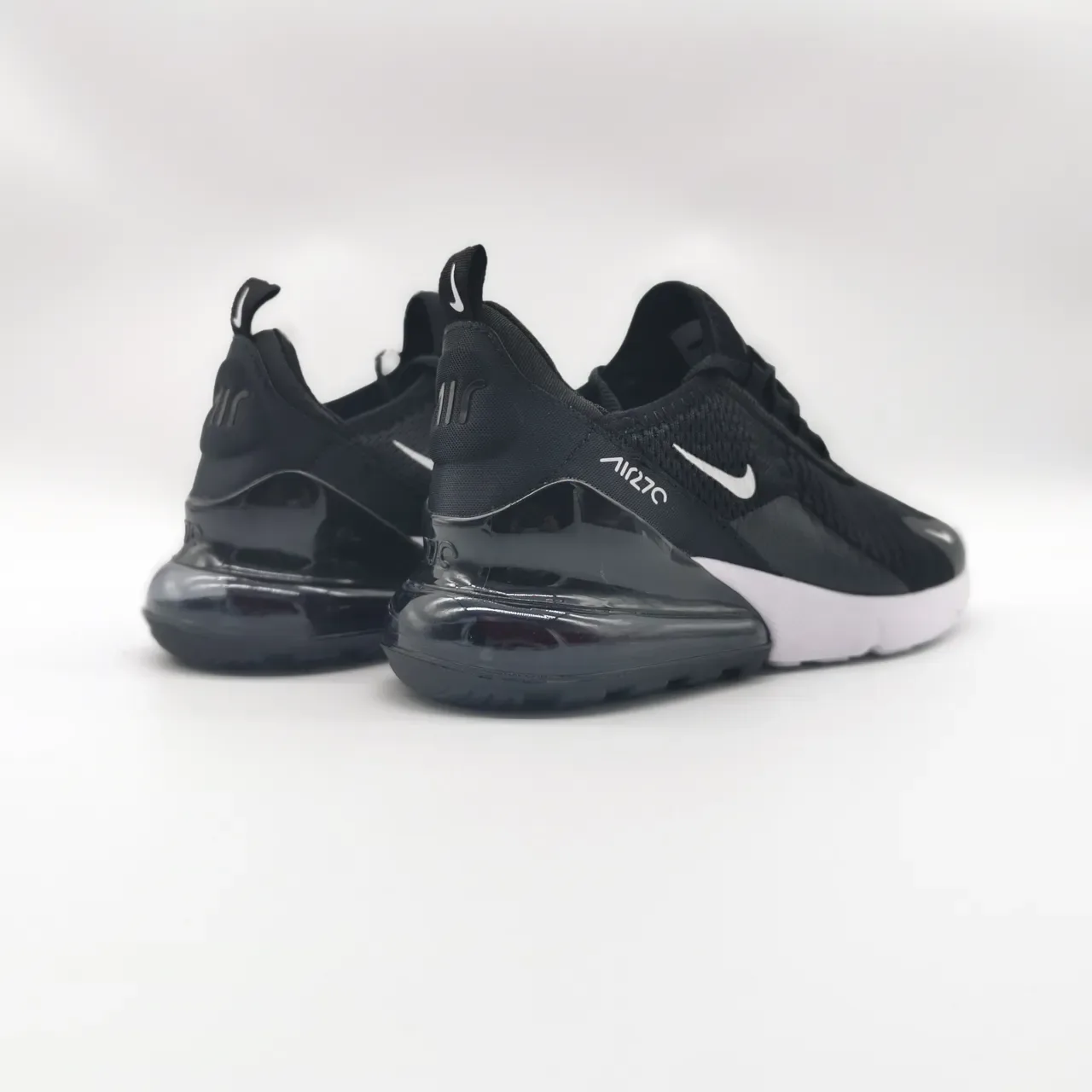 Nike Air Max 270 Black and White Lifestyle Sneakers 3