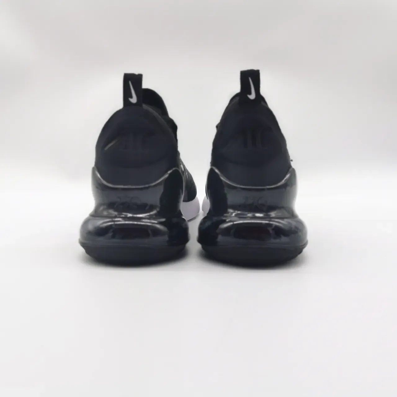 Nike Air Max 270 Black and White Lifestyle Sneakers 4